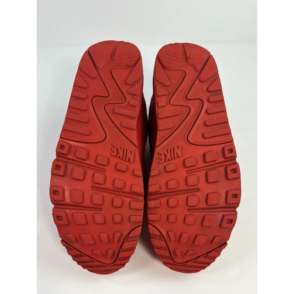 Nike Air Max 90 Essentials Men's Size 10.5 University Red Shoes Sneakers AJ1285